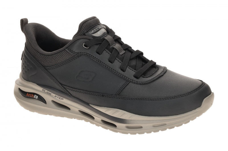 Skechers Arch Fit Herren Sneakers Schuhe schwarz GLIDE STEP 210981