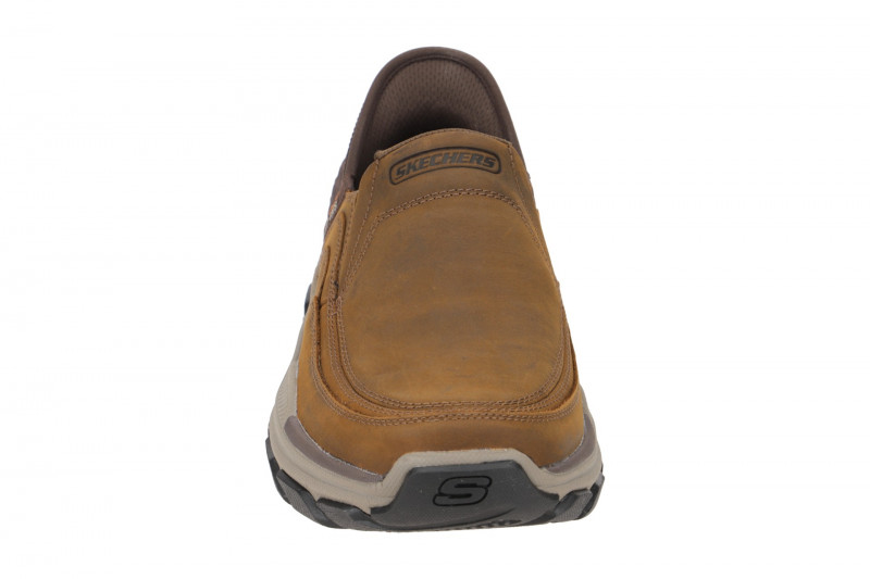 Skechers RESPECTED Schuhe braun Slip-Ins 204810