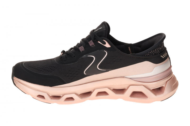 Skechers Glide Step Schuhe schwarz rose metallic Damen 150514