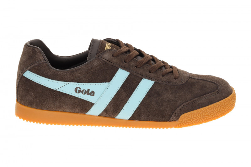 Gola Harrier Schuhe Sneakers braun blau Herren CMA192