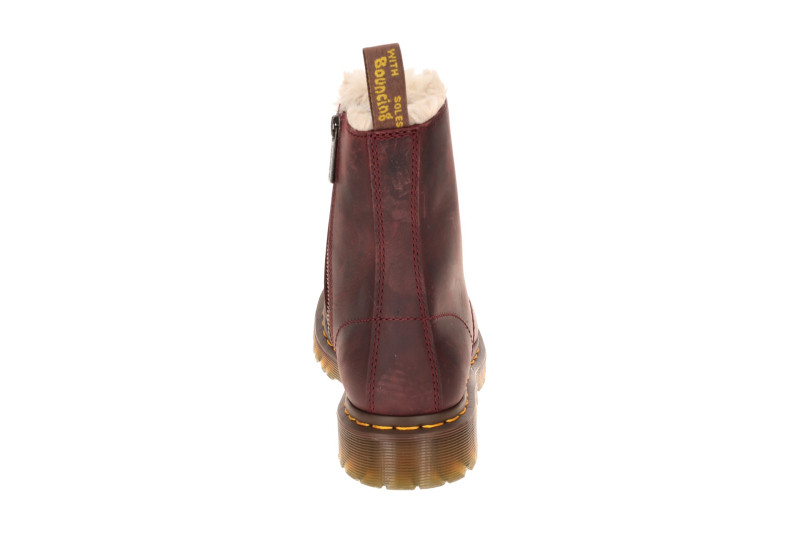 Dr. Martens 1460 Serena Zip Stiefel rot Warmfutter