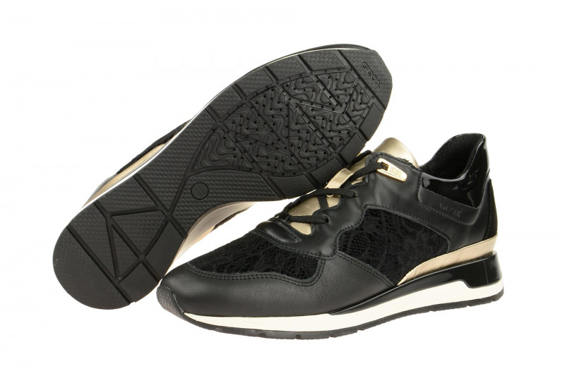 Geox Shahira Schuhe schwarz gold