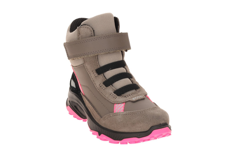 Ecco Receptor Winter Stiefel Kinder grau pink Waterproof 724822