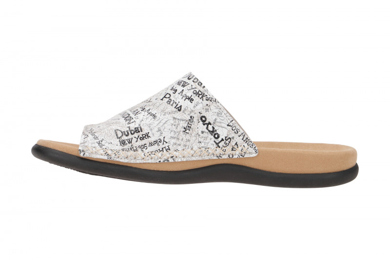 Gabor Zehentrenner Pantolette grau letter 83.700.69