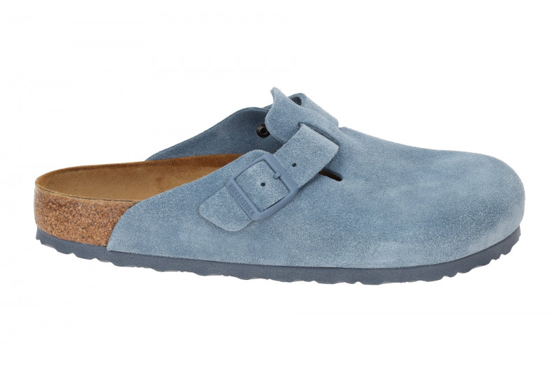 Birkenstock Boston Clogs Pantolette blau Normal-Weit UNISEX 1026769