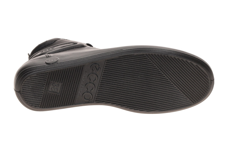 Ecco Soft 2 Stiefeletten Schuhe schwarz Sneaker High Cut 207513