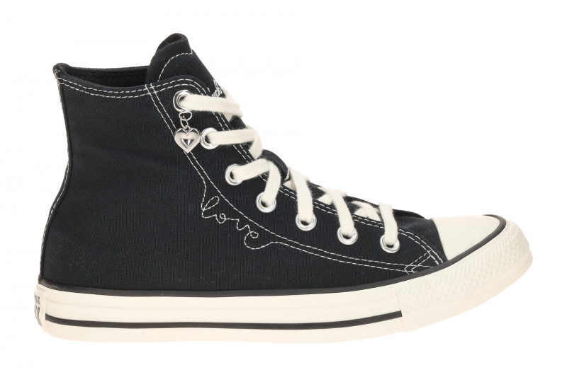 Converse Schuhe Chuck Taylor All Star Hi schwarz LOVE
