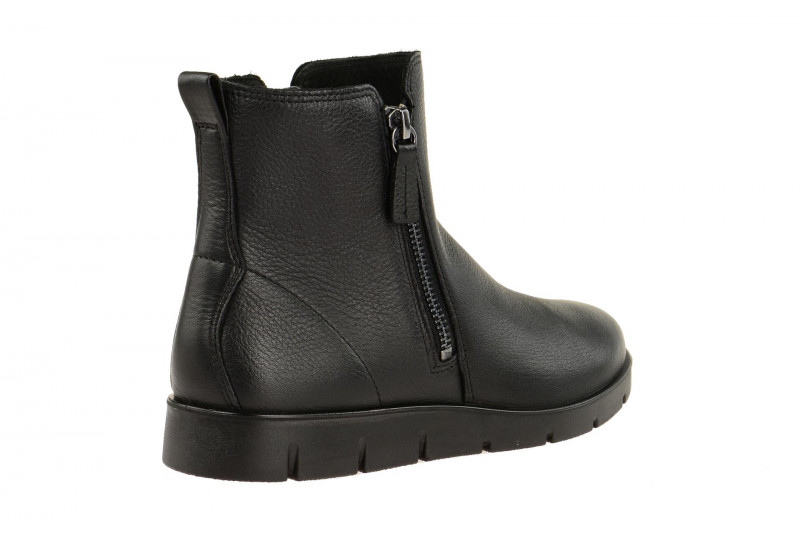 Ecco Bella Stiefelette schwarz Glattleder