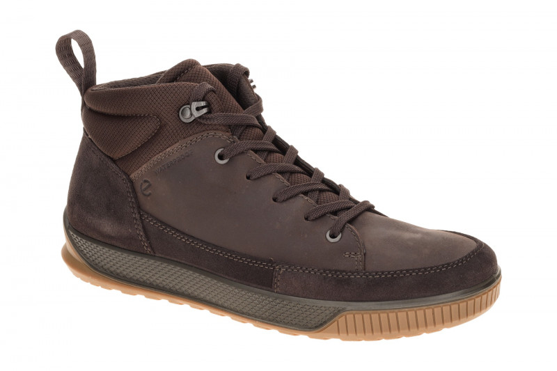 Ecco Bypath Tred Schuhe Mid Sneaker braun Waterproof 539094