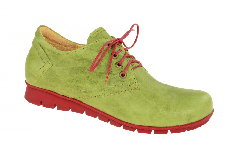 Think Menscha Schuhe grün rot