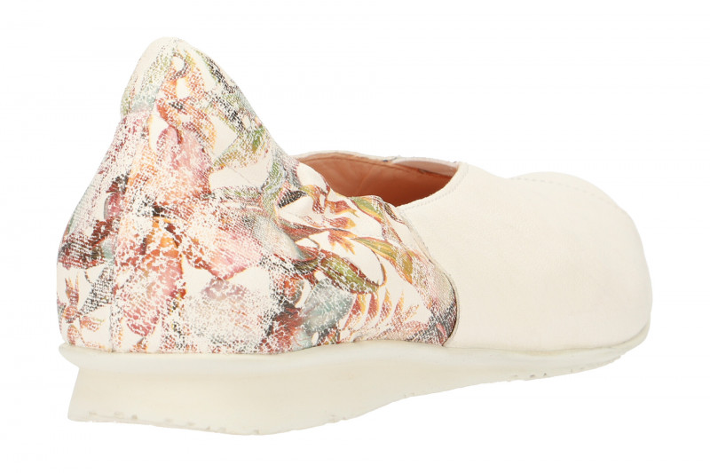 Think Chilli Schuhe Ballerina weiß effekt