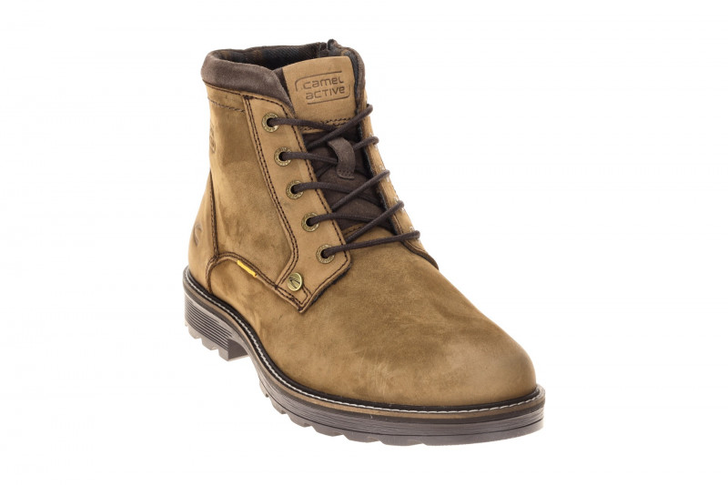 camel active Flow Stiefel Boots hellbraun Nubuck