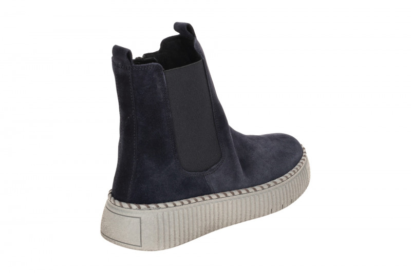 Gabor Stiefeletten blau pazifik Plateau Chelsea Stil 73.540.16
