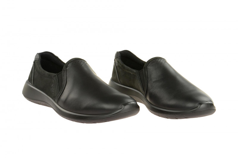 ecco Soft 5 Slipper Schuhe schwarz