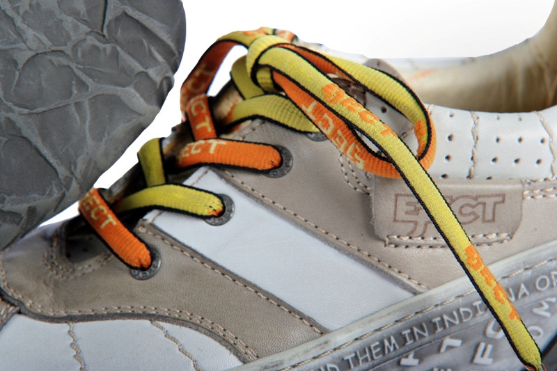 Eject Shara Schuhe grau weiß 13582/1