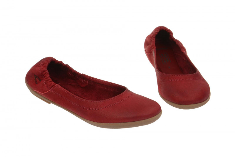 camel active Bamboo Ballerinas rot 800.90.10