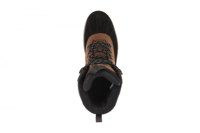 Ecco Rugged Track Stiefel Boots braun schwarz wasserdicht Outdoor 838204