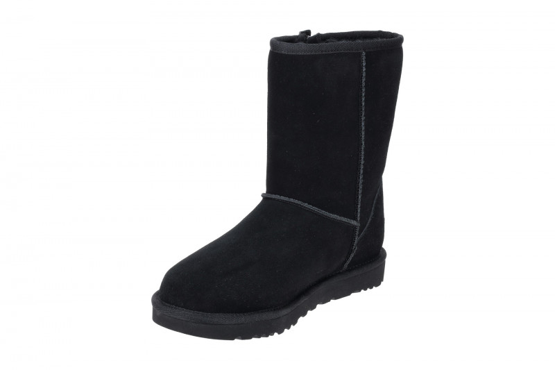 UGG Classic Short Bailey Zip Stiefel schwarz 1144043