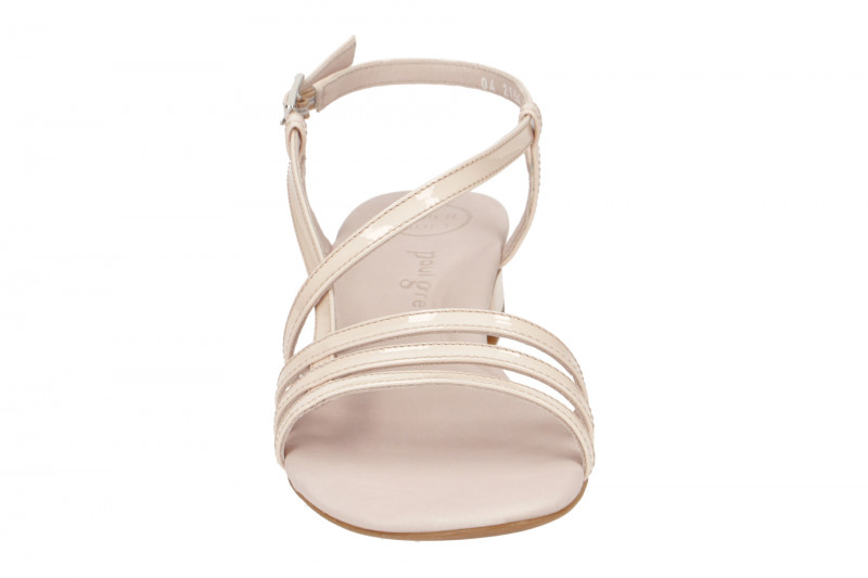 Paul Green Sandalette beige Lack 7621