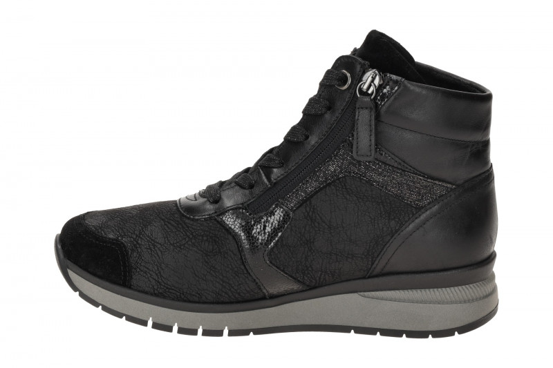 Gabor Comfort Stiefelette schwarz K-Weite elastisch 56.708.67