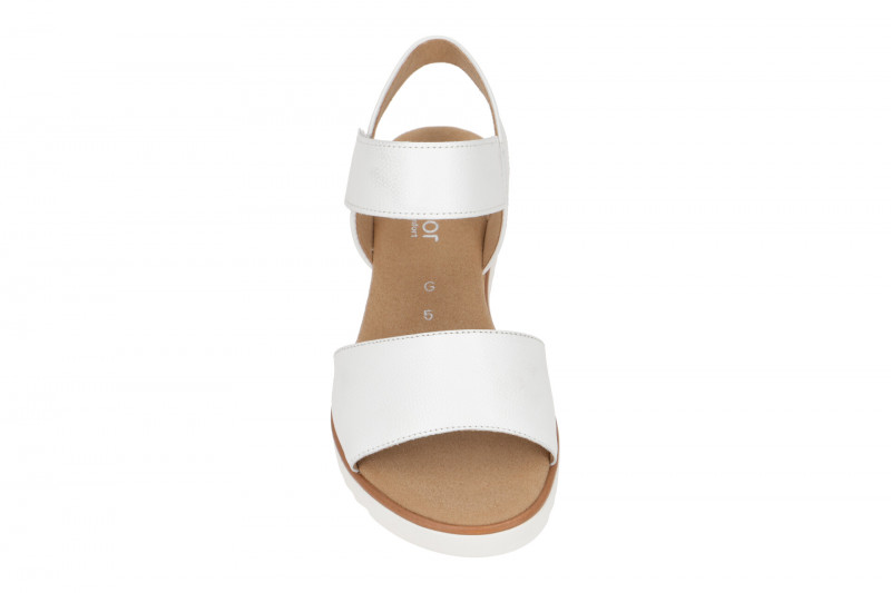 Gabor Genua Sandale weiß Glattleder 82.750.50
