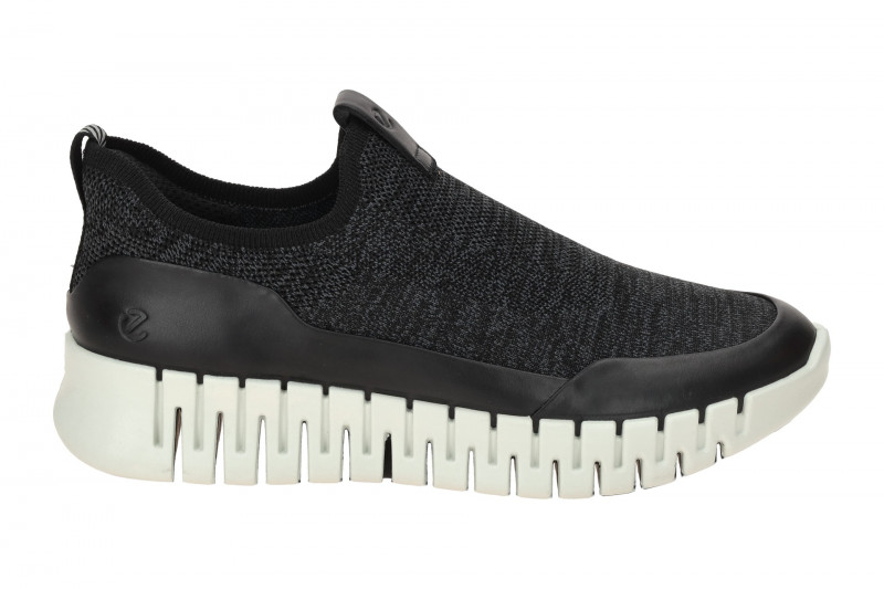 Ecco Gruuv Slipper Schuhe schwarz Damen Sneakers 218333