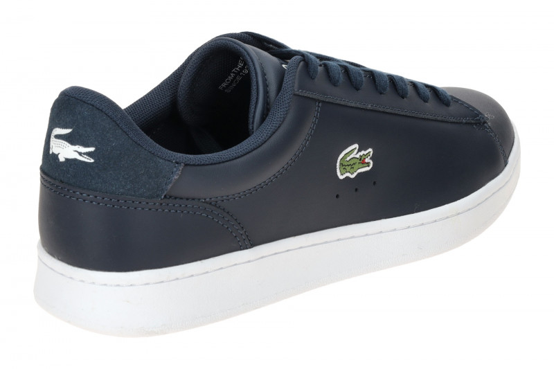 Lacoste Carnaby Set Schuhe Sneakers blau navy Leder 0011