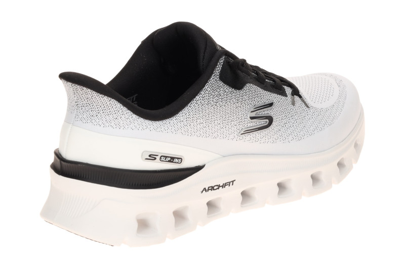 Skechers Arch Fit Sneakers Schuhe weiß offwhite Herren GLIDE STEP 233110