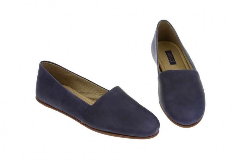 Ecco Osan Damen Slipper in dunkelblau