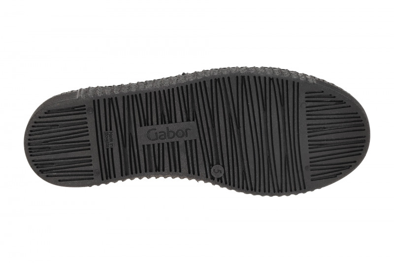 Gabor Schuhe Sneakers schwarz Lack 73.334.97