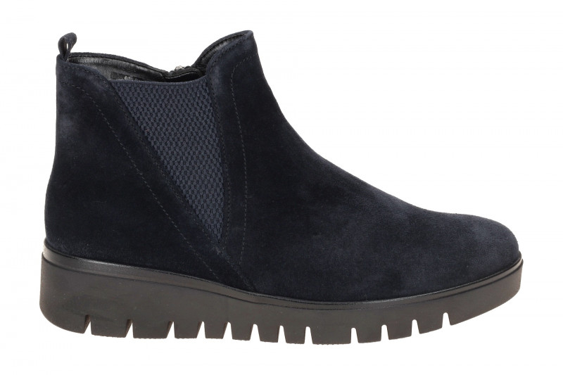 Gabor comfort Stiefelette blau Chelsea Stil 72.061.46