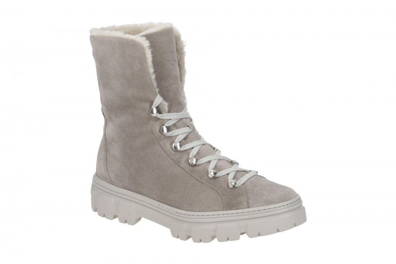 Paul Green Stiefel grau Merino Warmfutter 9992