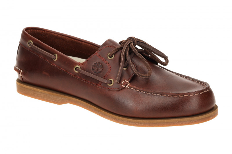 Timberland Classic Boat Schuhe rot burgundy Damen Bootsschuhe 0A2Q9X