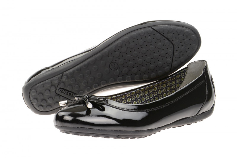 Geox Piuma Ballerinas schwarz Lack