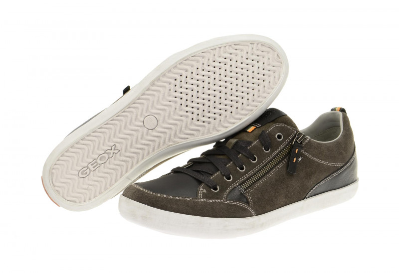 Geox Box Schuhe grau mud U52R3C