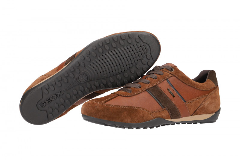 Geox Wells Herren Schuhe braun U52T5C