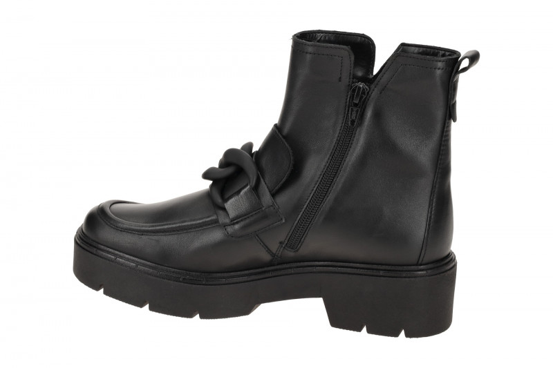 Gabor Fashion Stiefelette schwarz Kette 31.741.27