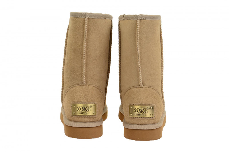 Oog Stiefel beige Teddy Fell Boots B5825