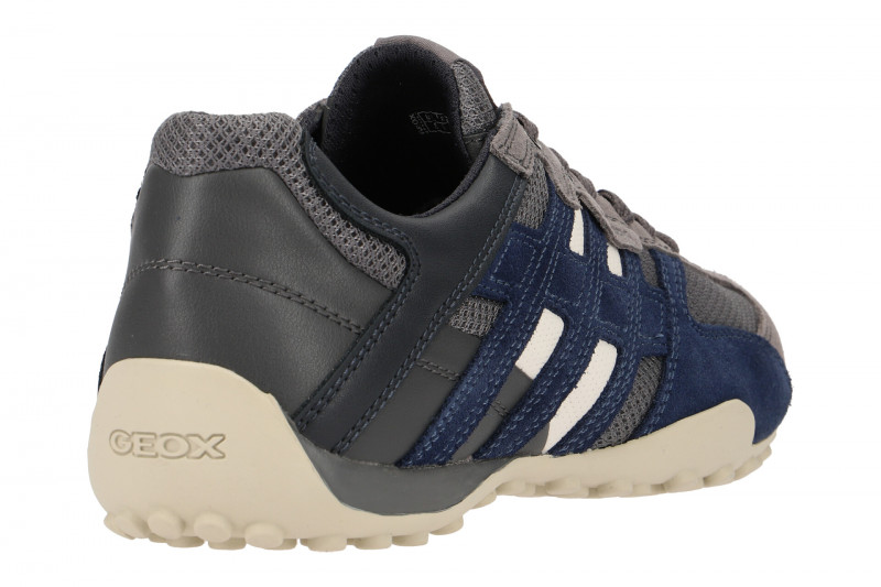 Geox Snake Schuhe grau blau U4207K
