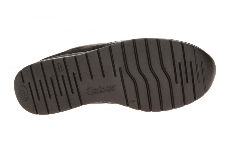 Gabor comfort Schuhe schwarz K-Weite elastisch 6020.02