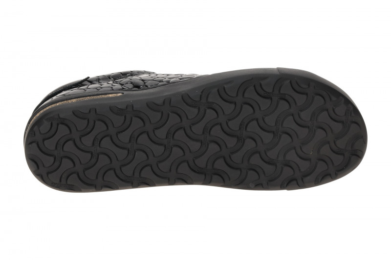 Birkenstock BEND Schuhe schwarz Lack Croco SCHMAL 1029733