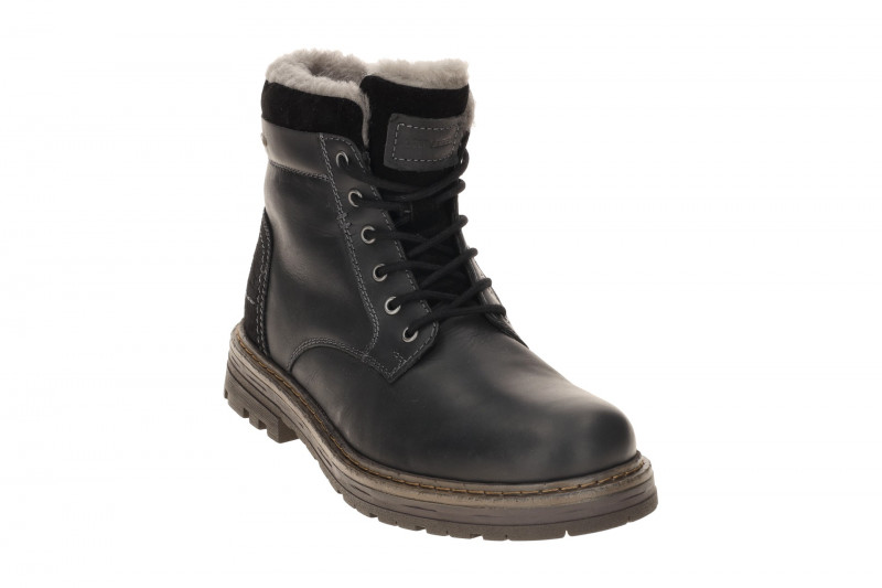 Josef Seibel Curtis 50 Winter Herren Stiefel schwarz wasserdicht