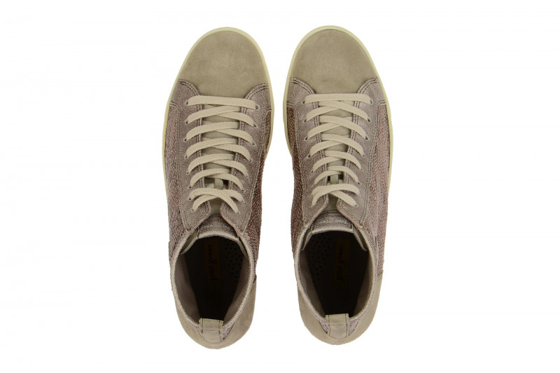 Paul Green Schuhe beige rose Paillette 4239