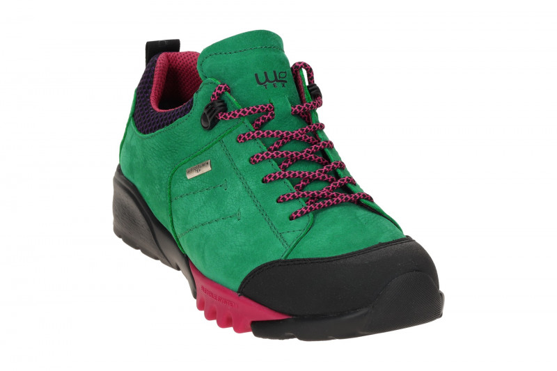 Waldläufer Amiata Schuhe grün gras H-Weite wasserdicht