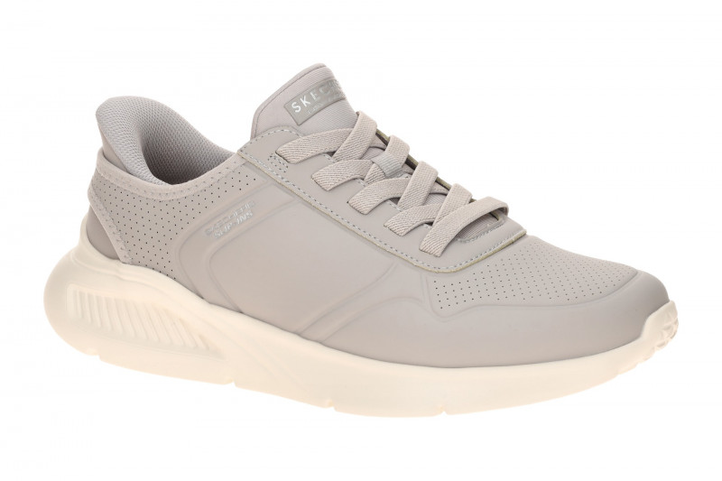 Skechers Uno Lite Schuhe Slipper grau Sneakers Slip-Ins 183125