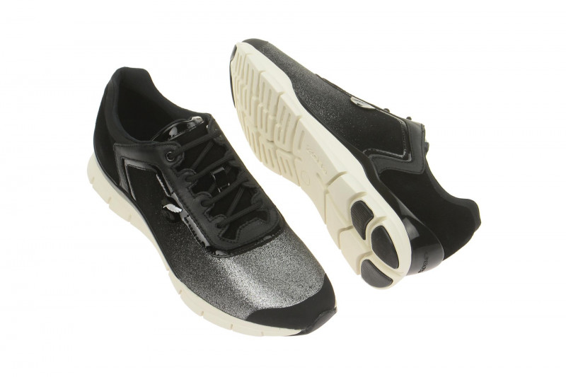 Geox Sukie Schuhe schwarz Glitter D62F2B