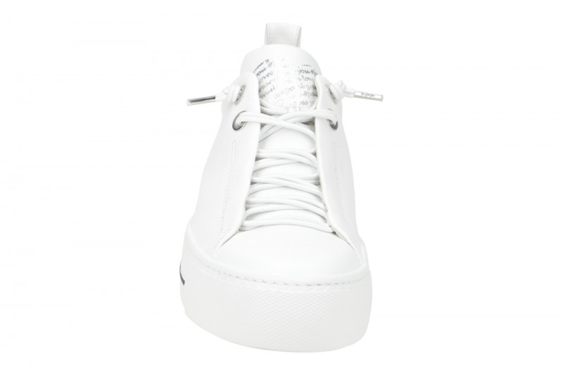 Paul Green Sneaker Plateau Schuhe weiß rot 5017