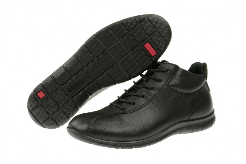 Ecco Babett Schnür Stiefelette schwarz 21025301001