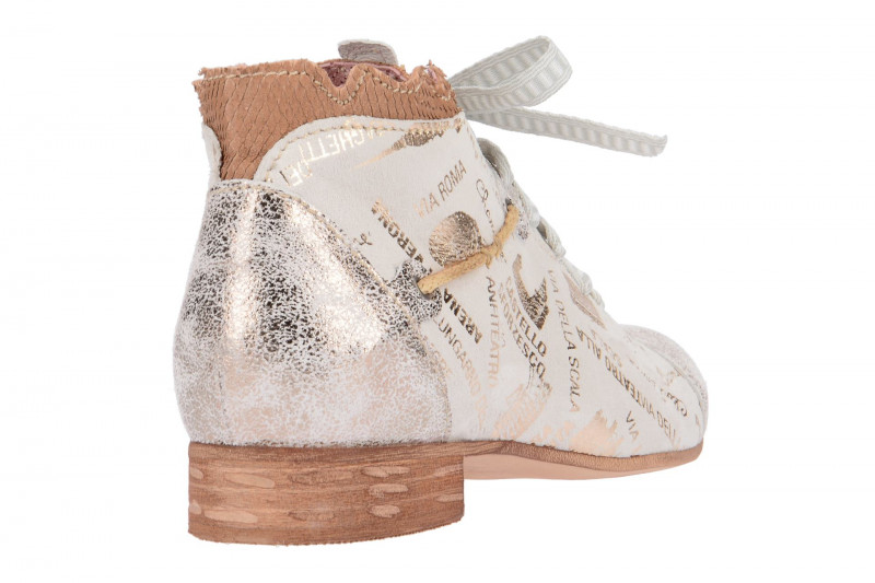 Charme Schuhe weiß metallic 0263G