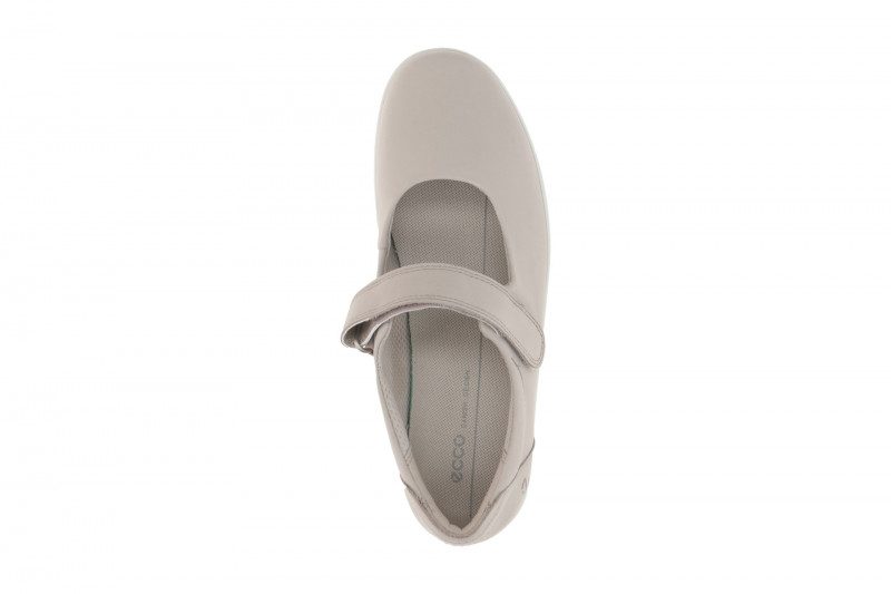 Ecco Soft 2 Schuhe Mary-Jane Ballerina grau 207503